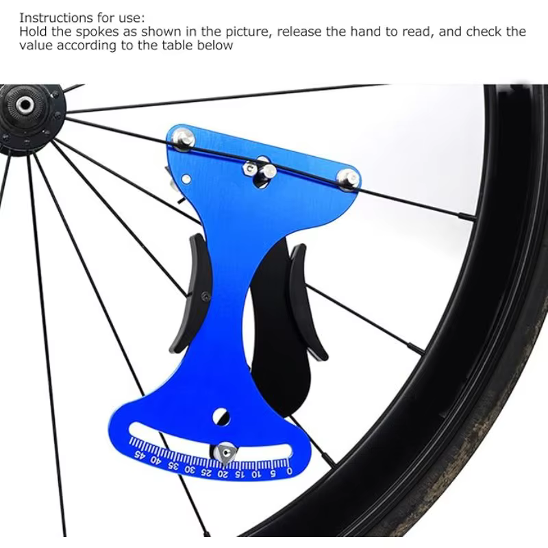 Compteur de Tension de rayons de vélo