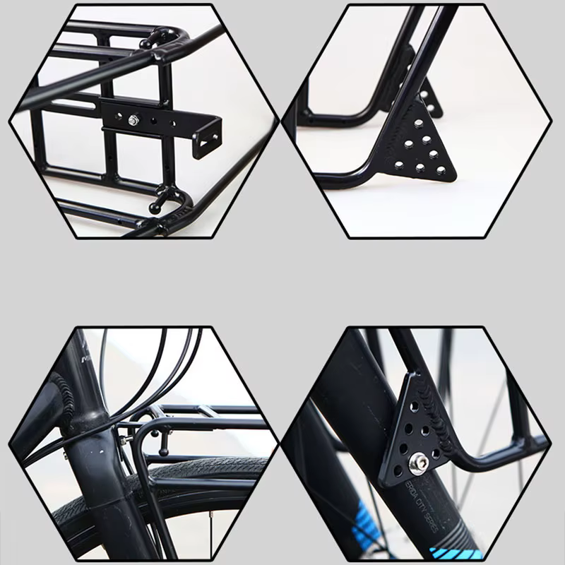 26 27.5 pouces 700C support avant de vélo pour évasion fourche dure melon