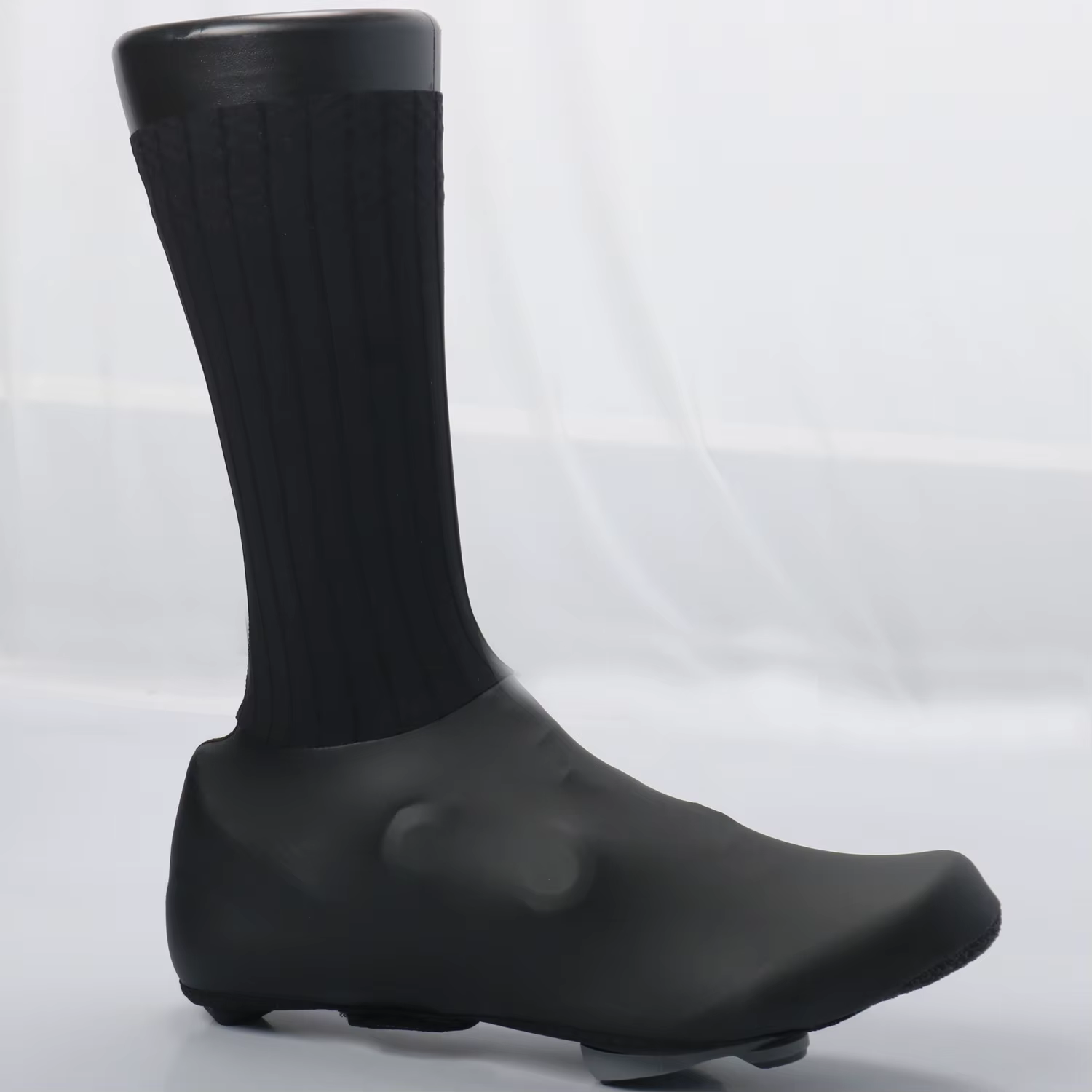 Couvre-chaussures aérodynamiques pour le cyclisme