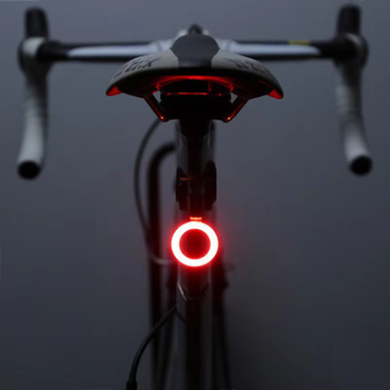 Lumière LED de vélo aste par USB