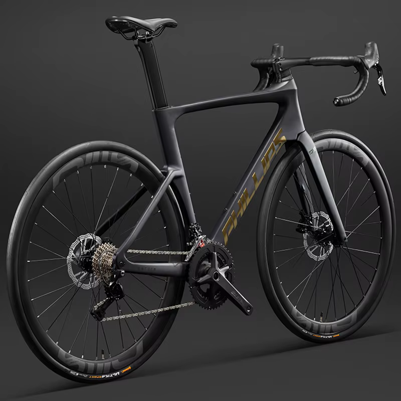 Vélo de gravier en fibre de carbone