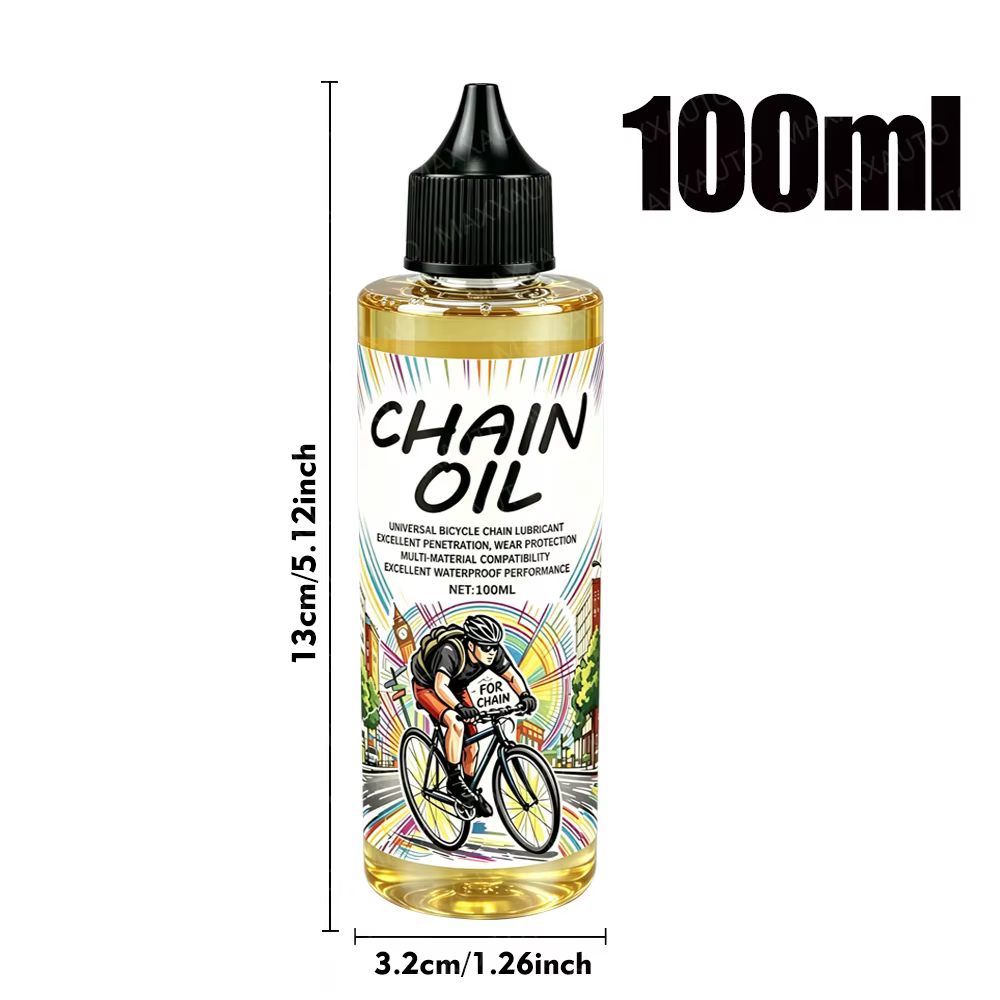 Huile lubrifiante pour chaîne de vélo