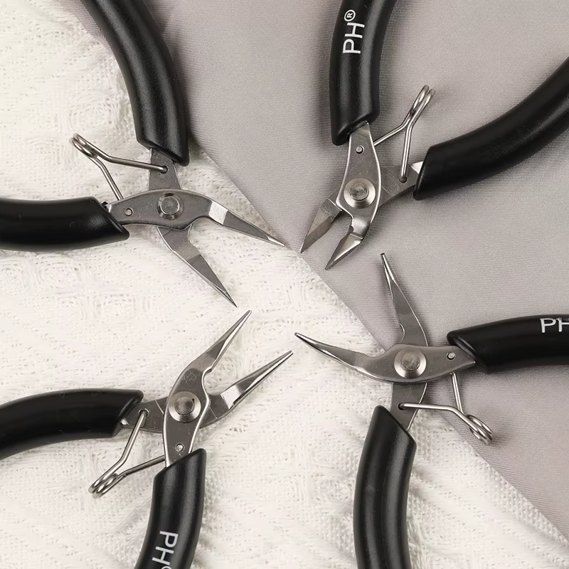 HAOSAW-Pince pour bijoux faits à la main, accessoires de bijoux, petit, portable, bricolage exécutif, multi-saillies, découverte et composants, 1 pièce