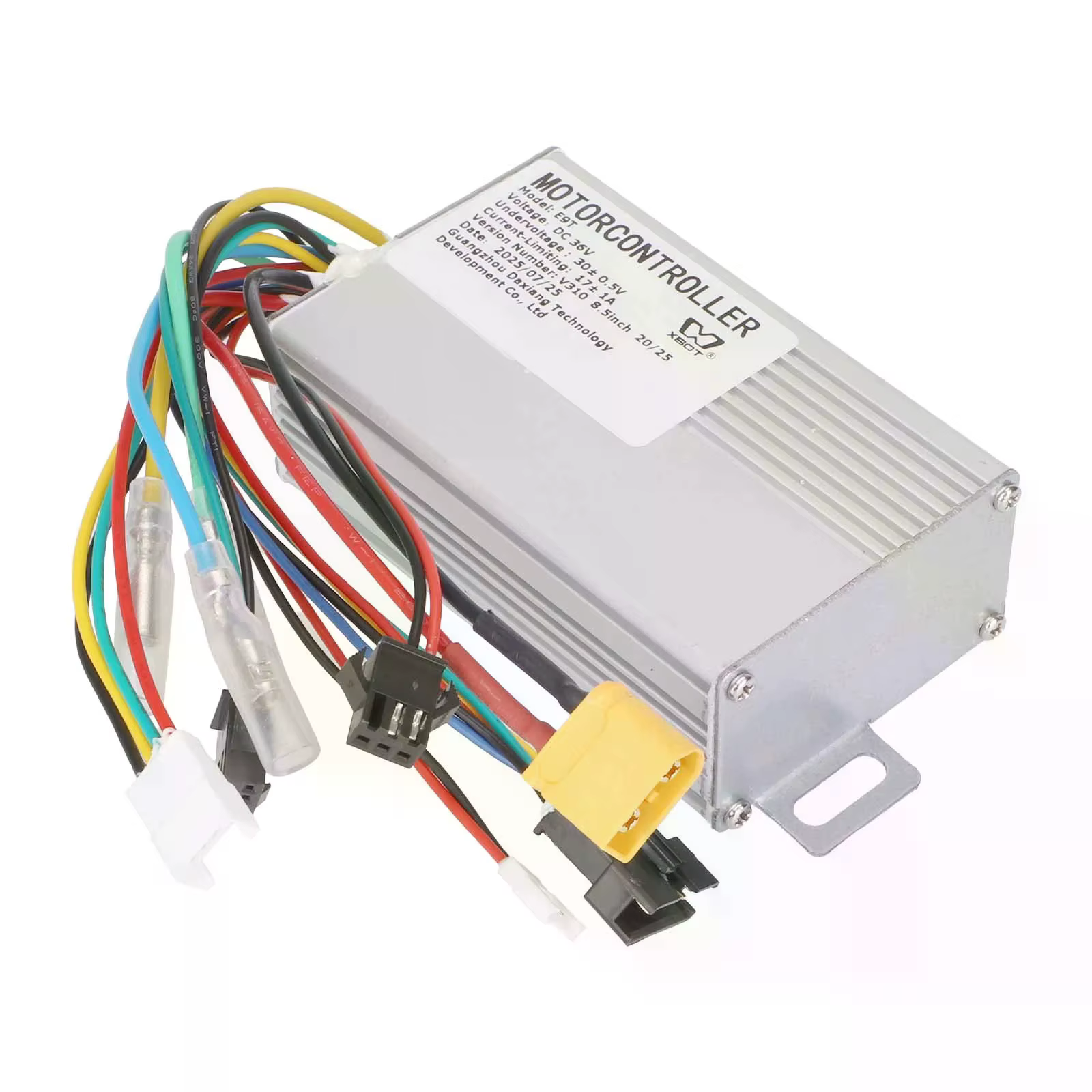 Tableau de bord pour Scooter électrique 36V 17a, contrôleur de frein unique pour Iscooter S1-E9T, accessoires de compteur d'affichage Bluetooth