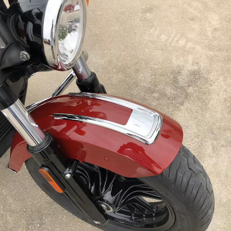 Revêtement d'habillage de garde-boue avant galvanisé pour Indian Scout soixante, accessoires de moto, pièce automobile de Style personnalisé