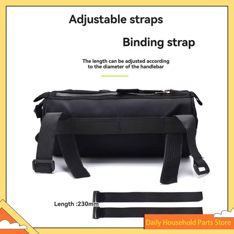 Sac à bandoulière avant de vélo avec sac de rangement
