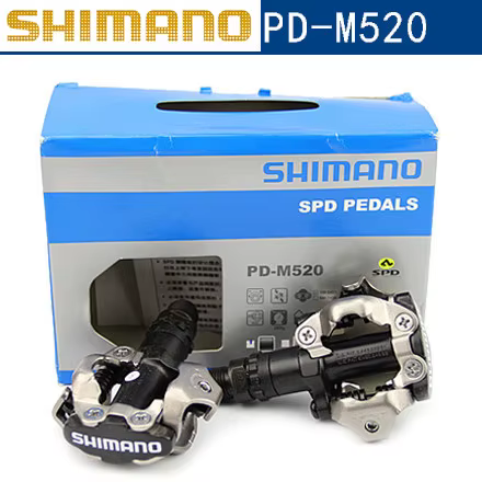 Pédales de vélo de montagne SHIMANO M520 M540 M8100 M9200