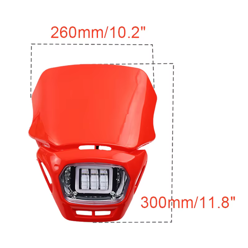 Lumière de sauna LED en plastique pour la plupart des vélos hors route
