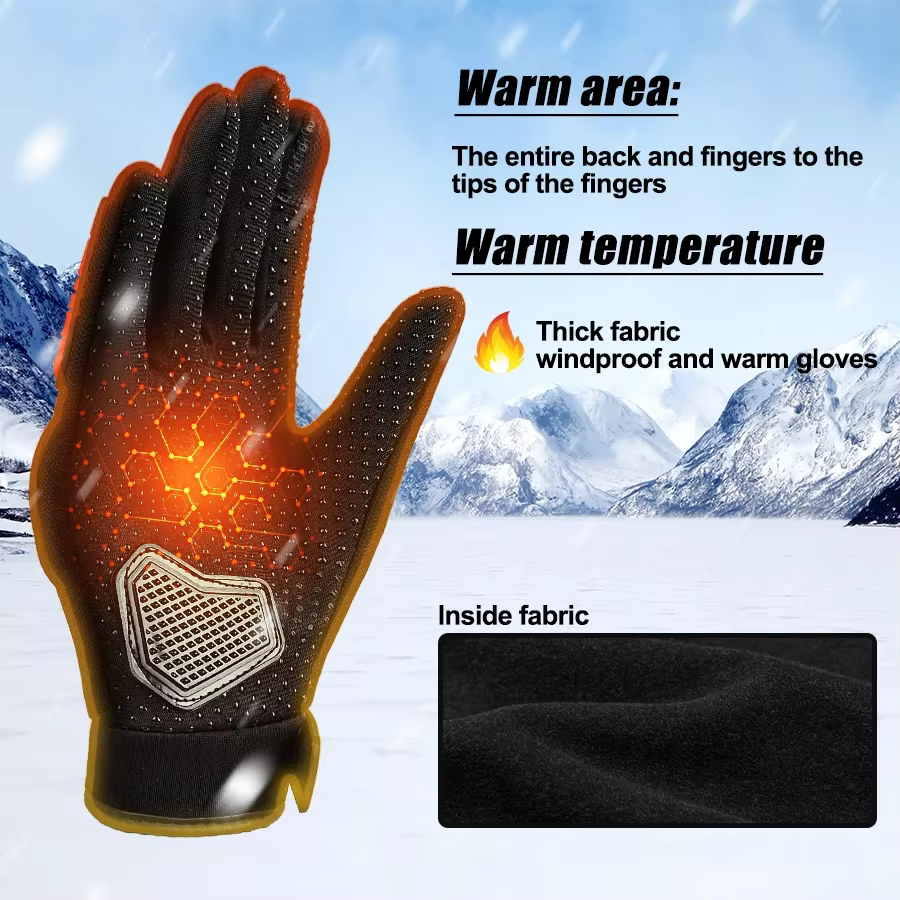Mitaines de cyclisme d'hiver pour hommes