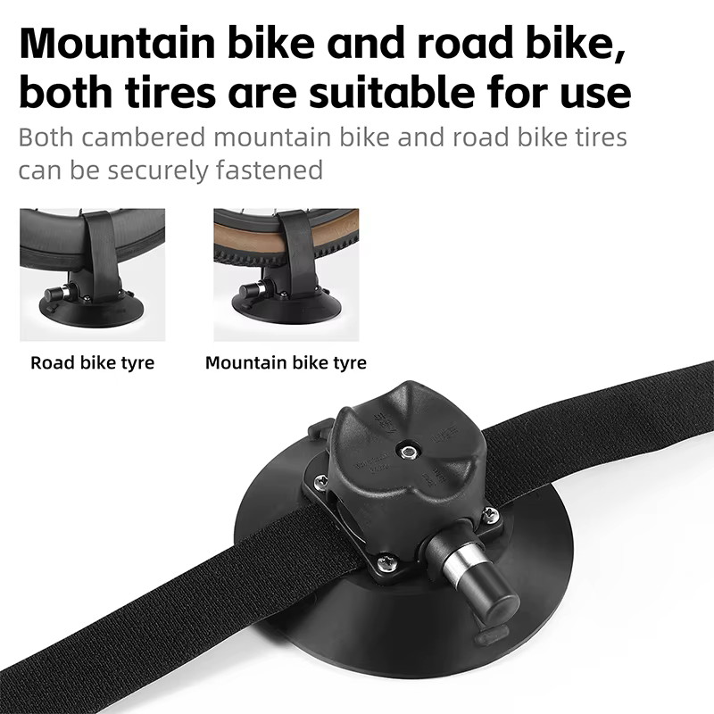 Support de vélo pour voiture WEST BIKING – Fixation par ventouses pour toit
