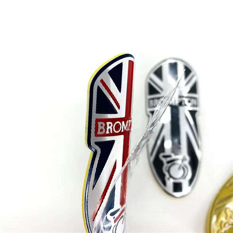 Autocollants Logo pour vélo pliant Brompton
