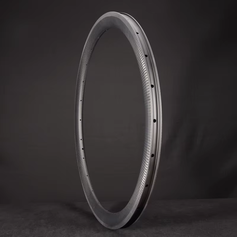 Jantes en carbone en forme d'olive largeur centrale 34mm vélo de route