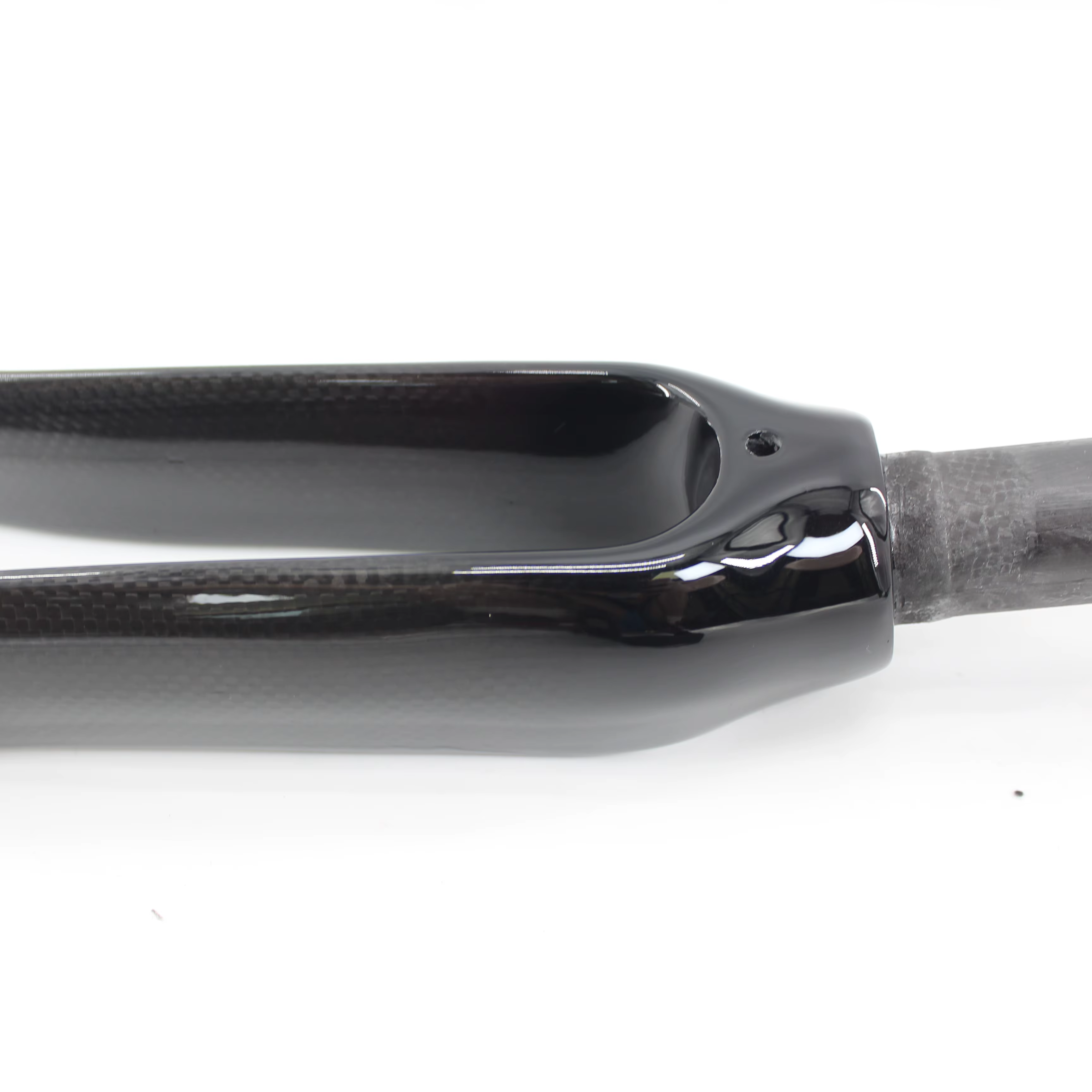 Fourche avant entièrement en fibre de carbone 3K pour vélo de route