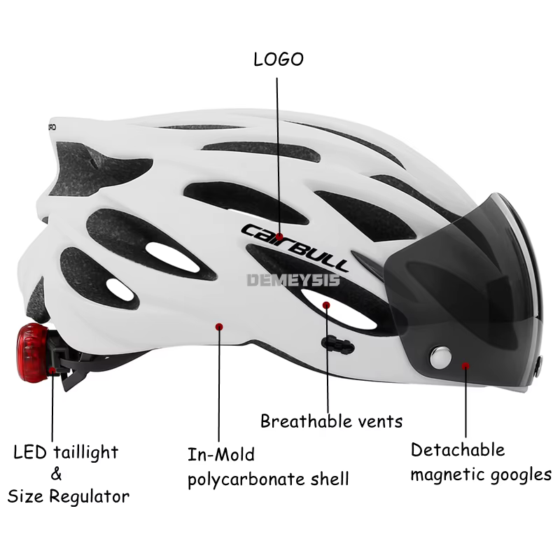 Casque de sécurité ultraléger pour cyclisme