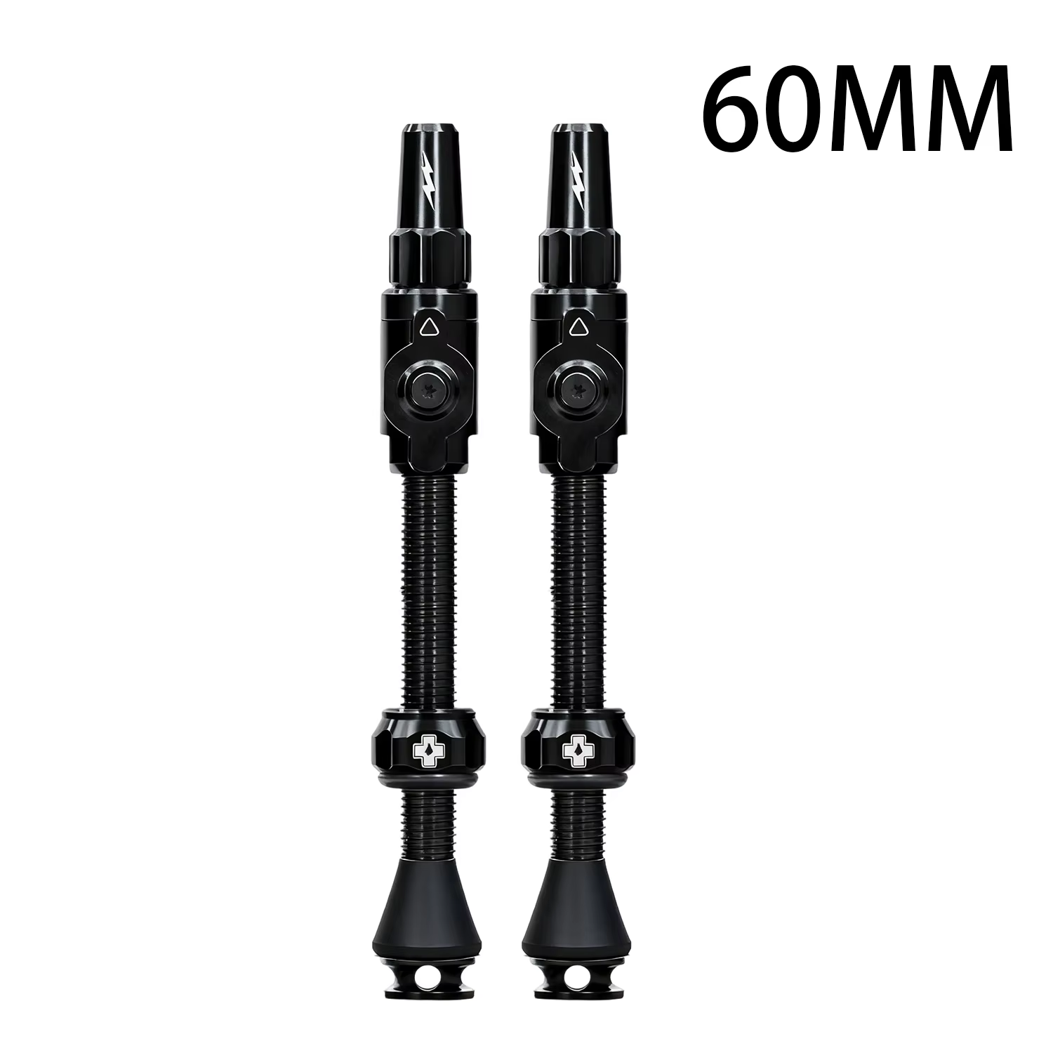 Valves de pneus à chambre à air MUC-OFF à grand diamètre pour vélos de route et de montagne