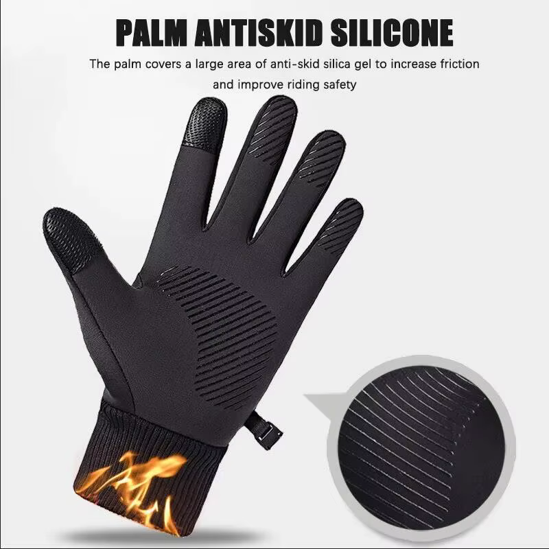 Gants de cyclisme chauds