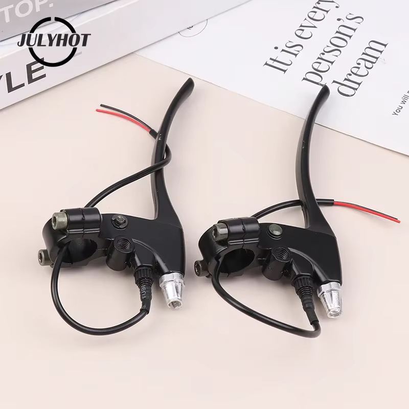 1 paire de leviers de frein arrière de vélo électrique