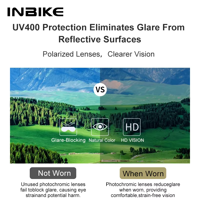 INBIKE – lunettes de soleil photochromiques pour cyclisme