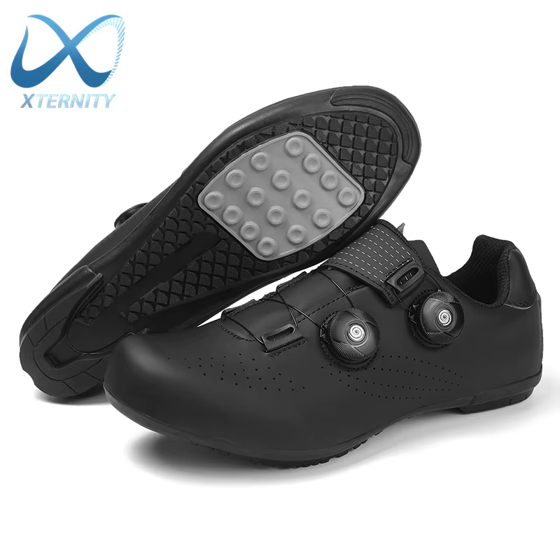 2025 hommes chaussures de cyclisme sans verrouillage sans crampons vélo de route Sneaker sans