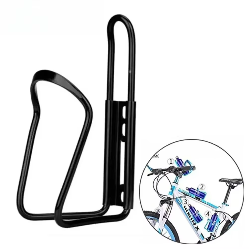 Porte-bouteille d'eau de vélo en alliage d'aluminium