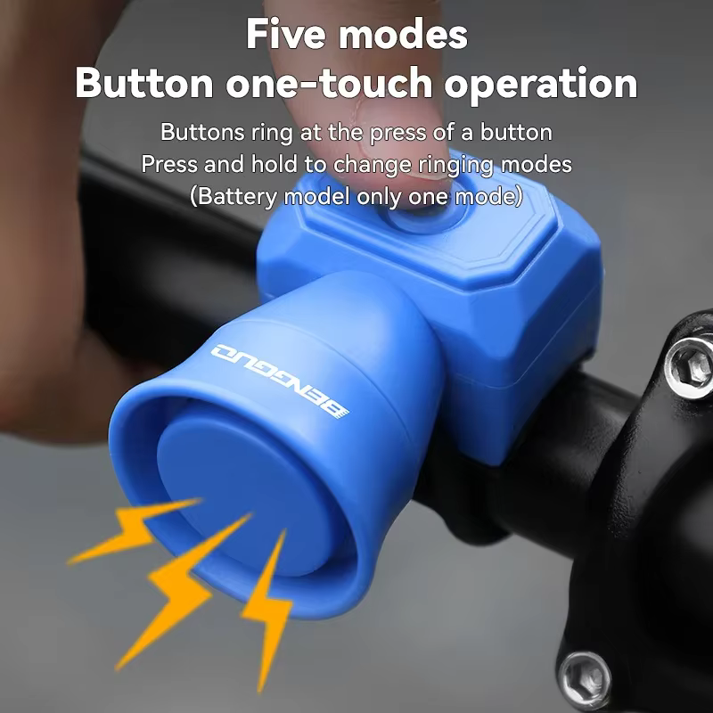 Klaxon de vélo VTT, Mini chargeur USB
