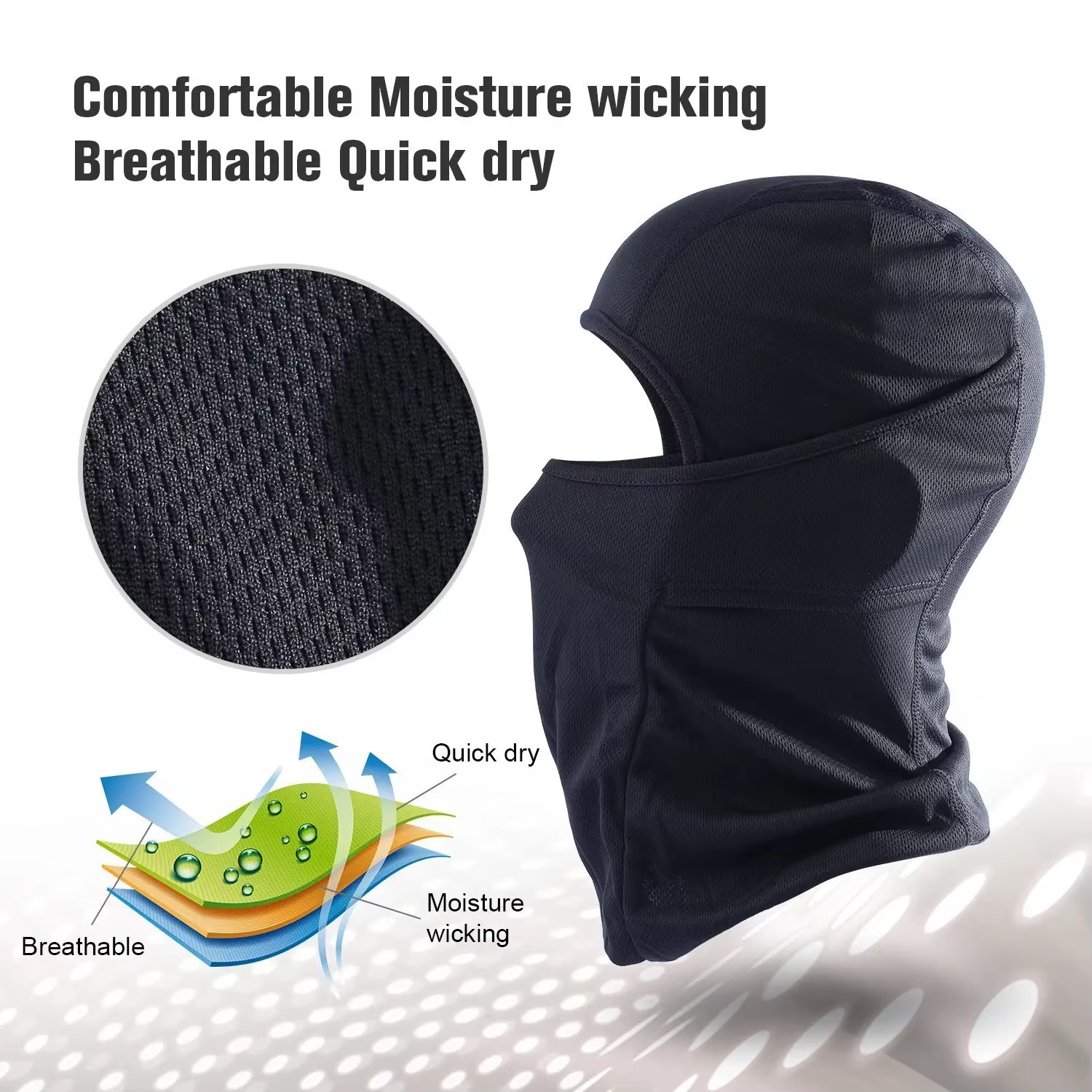 Cagoule masque de Ski couverture complète pour hommes et femmes