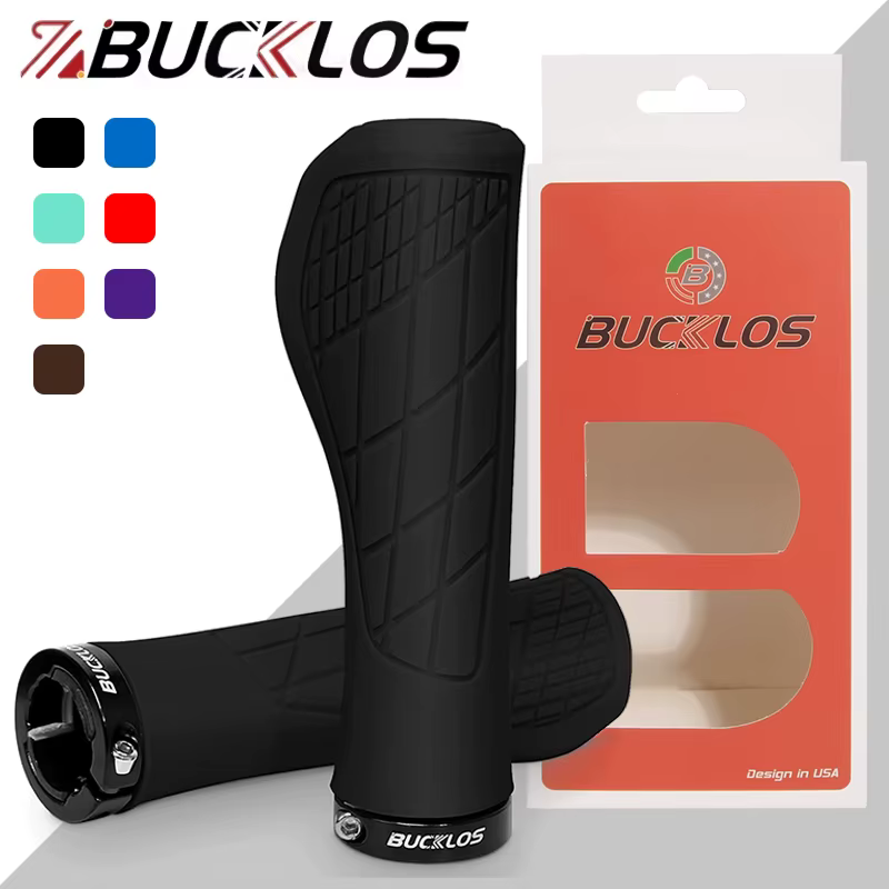 BUCKLOS poignées de guidon de vélo de montagne ergonomiques confortables