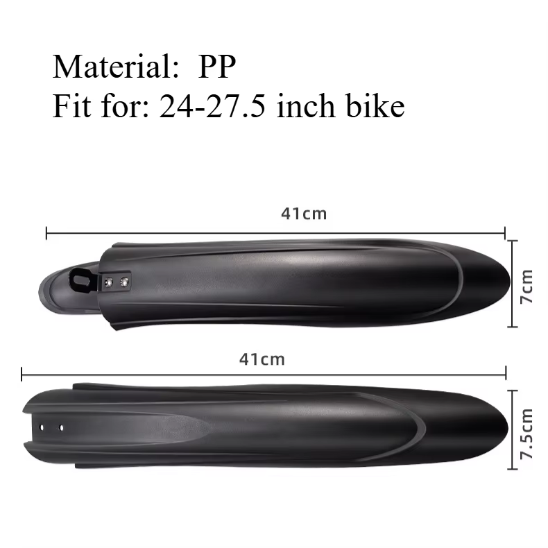 Garde-boue de vélo, Extension à dégagement rapide