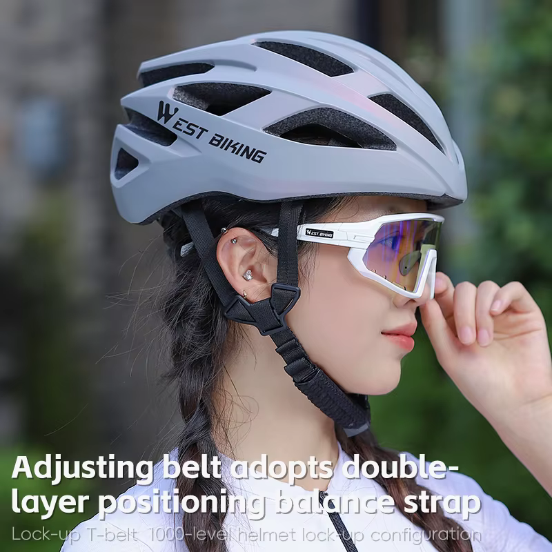 WEST BIKING-Casque de vélo léger pour femme