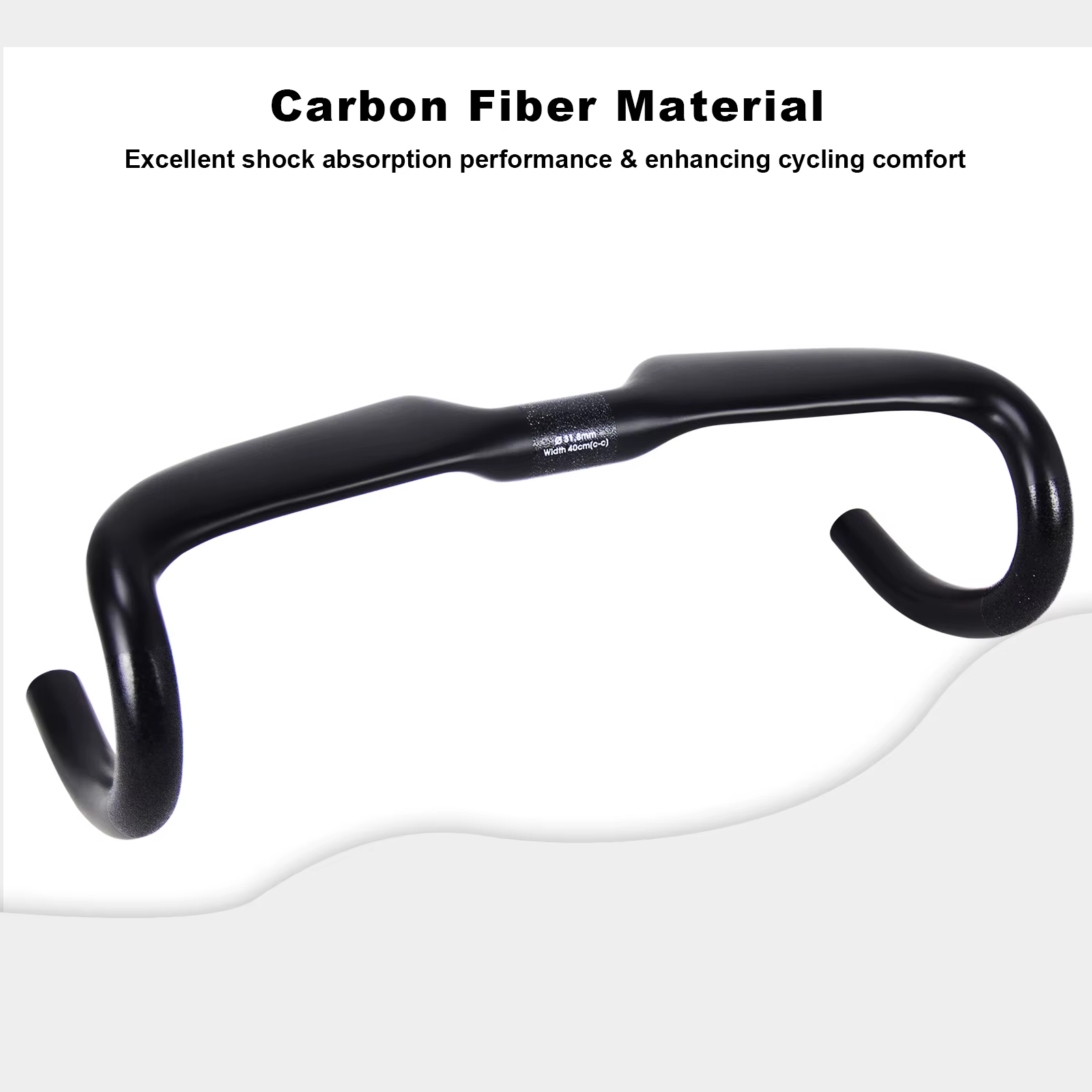 RXL SL 31.8 guidon de vélo de route en carbone routage interne