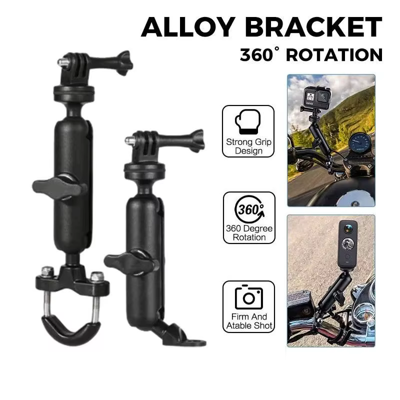 Support de caméra rotatif à 360° pour moto