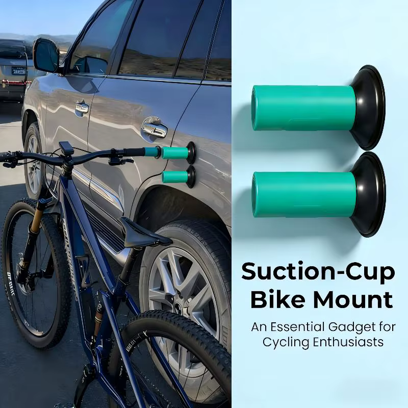 Support de vélo portable à ventouse pour cyclistes