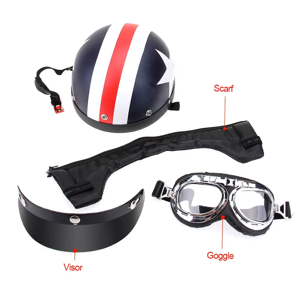 Casque de tourisme pour scooter
