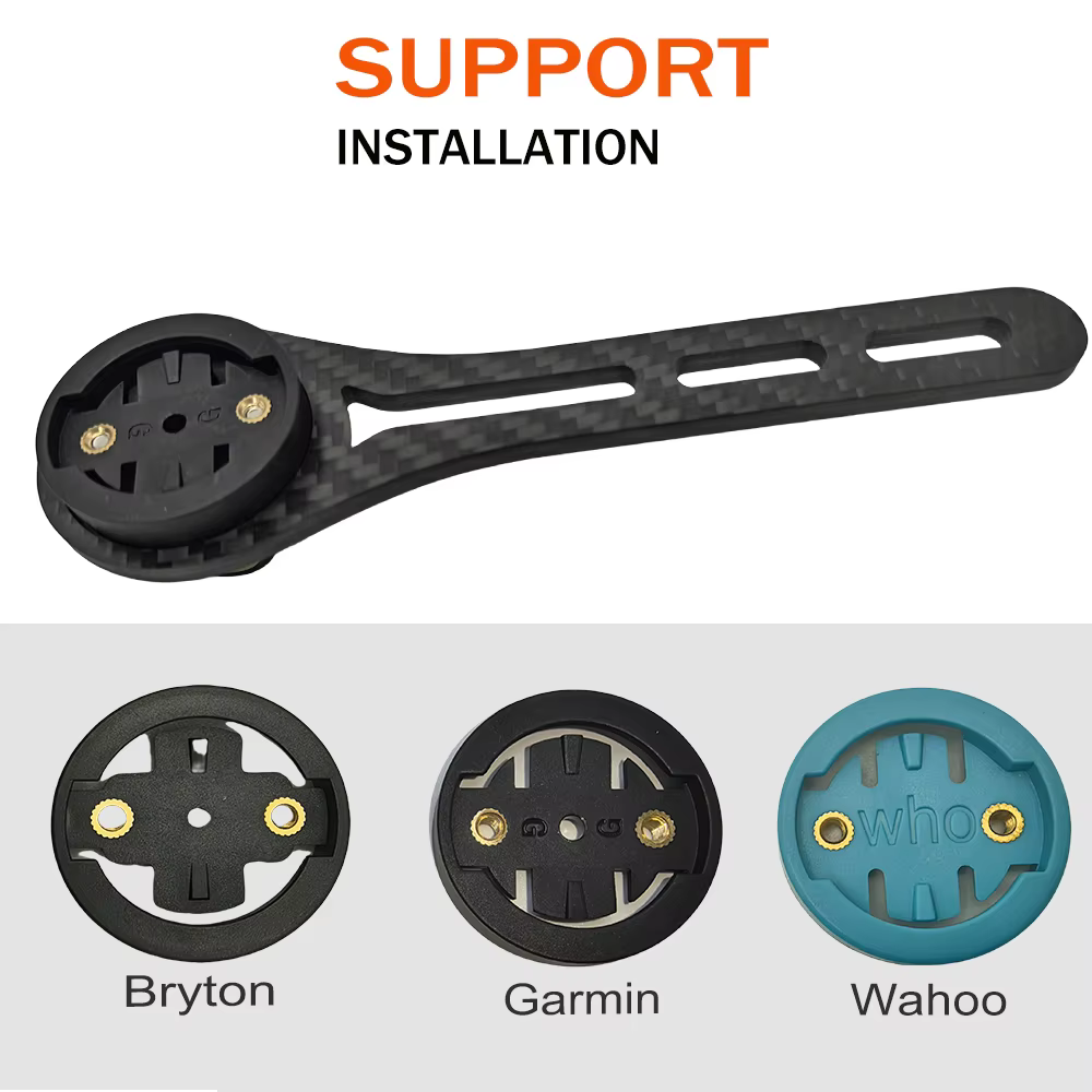 Support de compteur de vélo en fibre de carbone