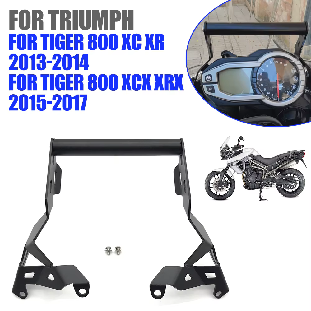 Support d'adaptateur de moto pour TRIUMPH Tiger 800 XC Poly XCX XRX Tiger800, accessoires de navigation GPS pour téléphone intelligent