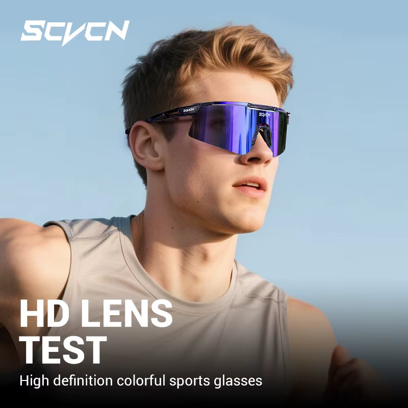 SCVCN UV400 lunettes de cyclisme hommes femmes vtt vélo de route