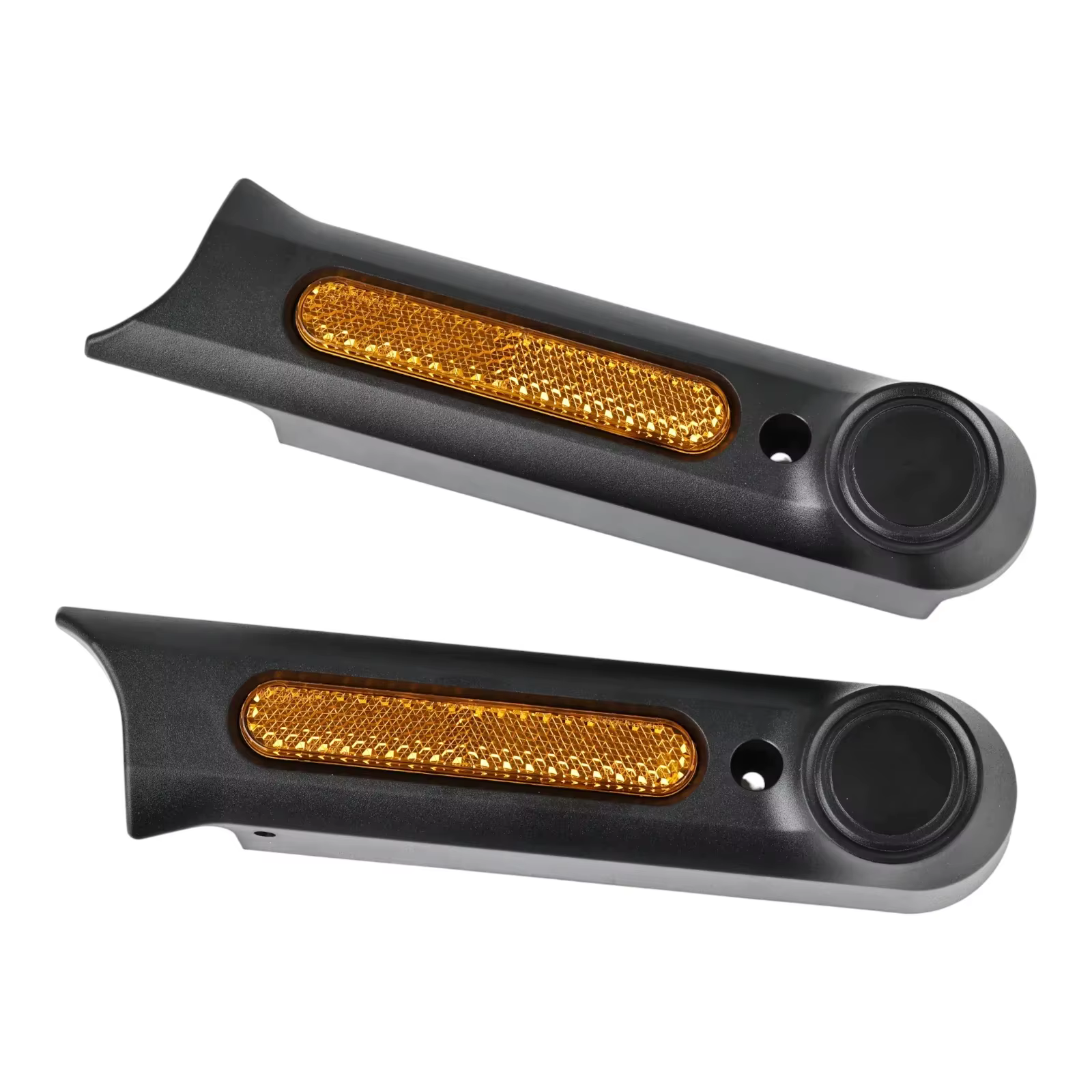 Réflecteur latéral pour trottinette électrique Segway MAX G3 F3 F3 Pro F2 F2 Pro E3 E3 Pro GT1 GT2 – Cache de fourche arrière réfléchissant