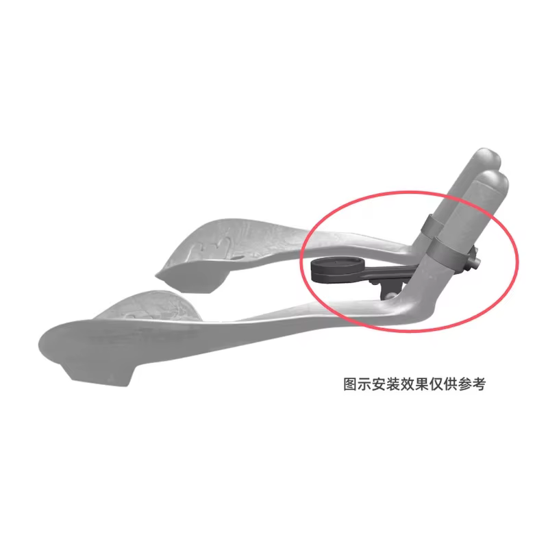 Support de compteur de vélo en aluminium CNC pour Fit Vision TFE Metron Pro Triathlon TT