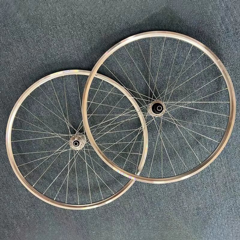 Moyeu de roue de vélo, jante de vélo de route rétro
