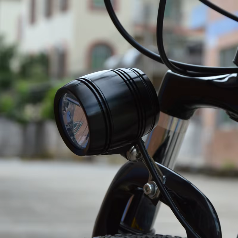 Lampe frontale avant de vélo pour Dynamo HUB avec câble de feu arrière