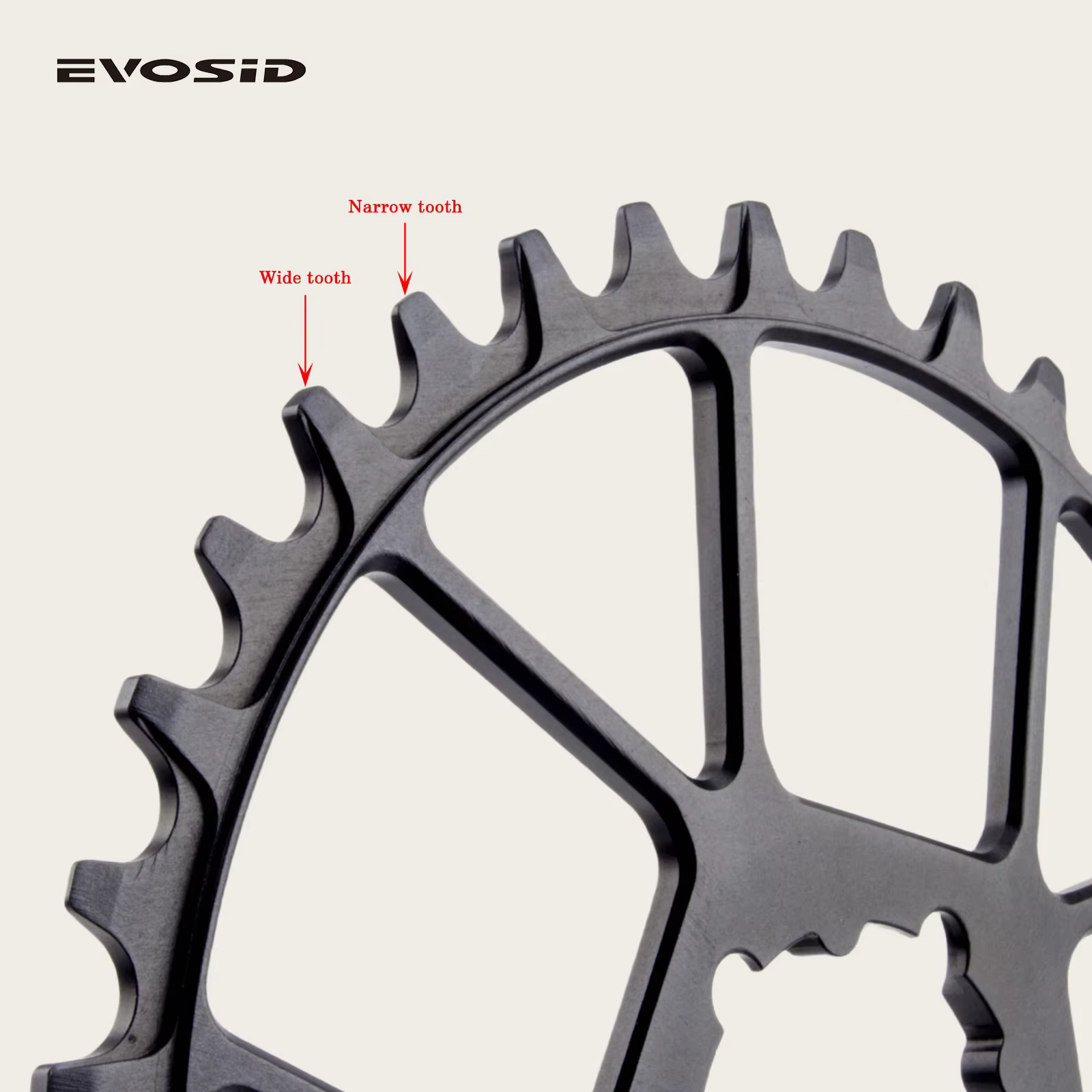 EVOSID manivelle de vélo vtt ultralégère 165mm axe DUB 29mm pédalier