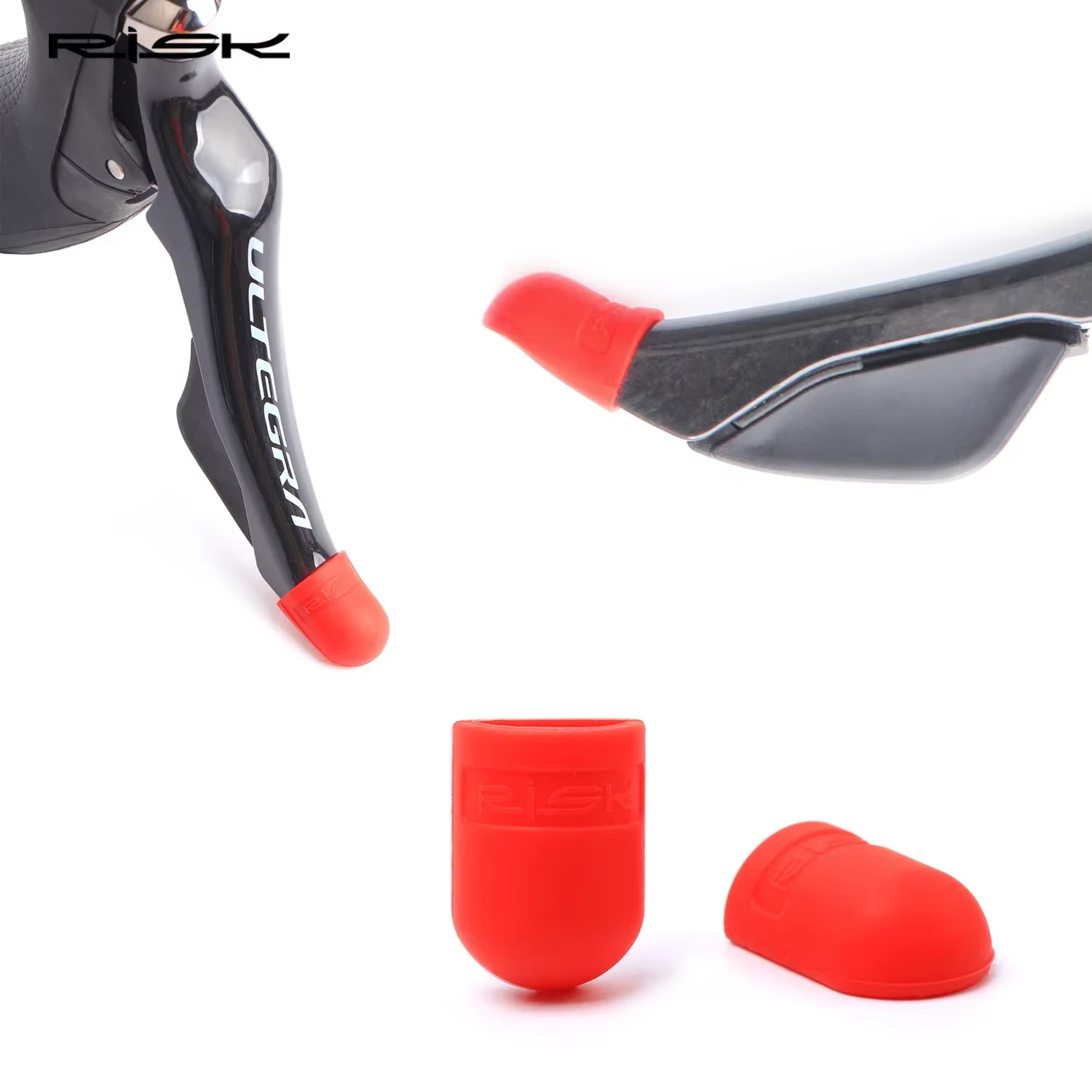 1 paire de couvercles de protection de levier de manette de vitesse de vélo