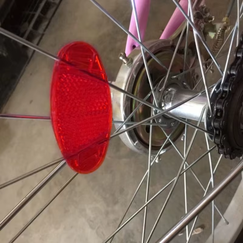 1 Paire de réflecteurs de sécurité pour rayons de vélo de route