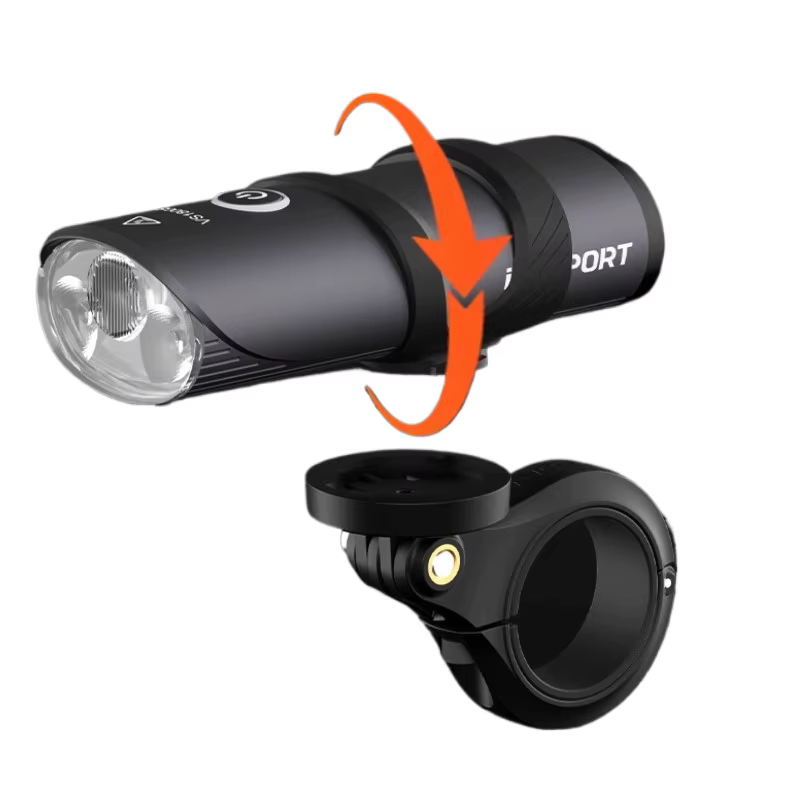 IBPSPORT VS1800S feu avant de vélo étanche à la pluie USB Rechargeable lumière