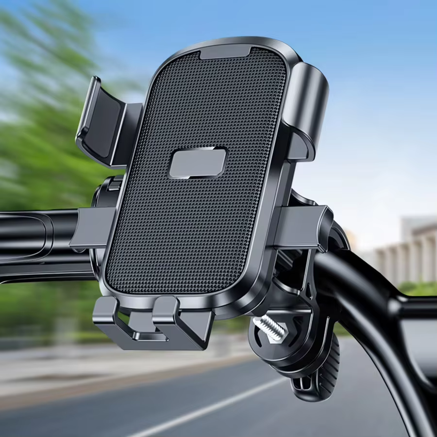 Support Téléphone Vélo Électrique Moto Navigation Amortisseur Antichoc Voiture Universel