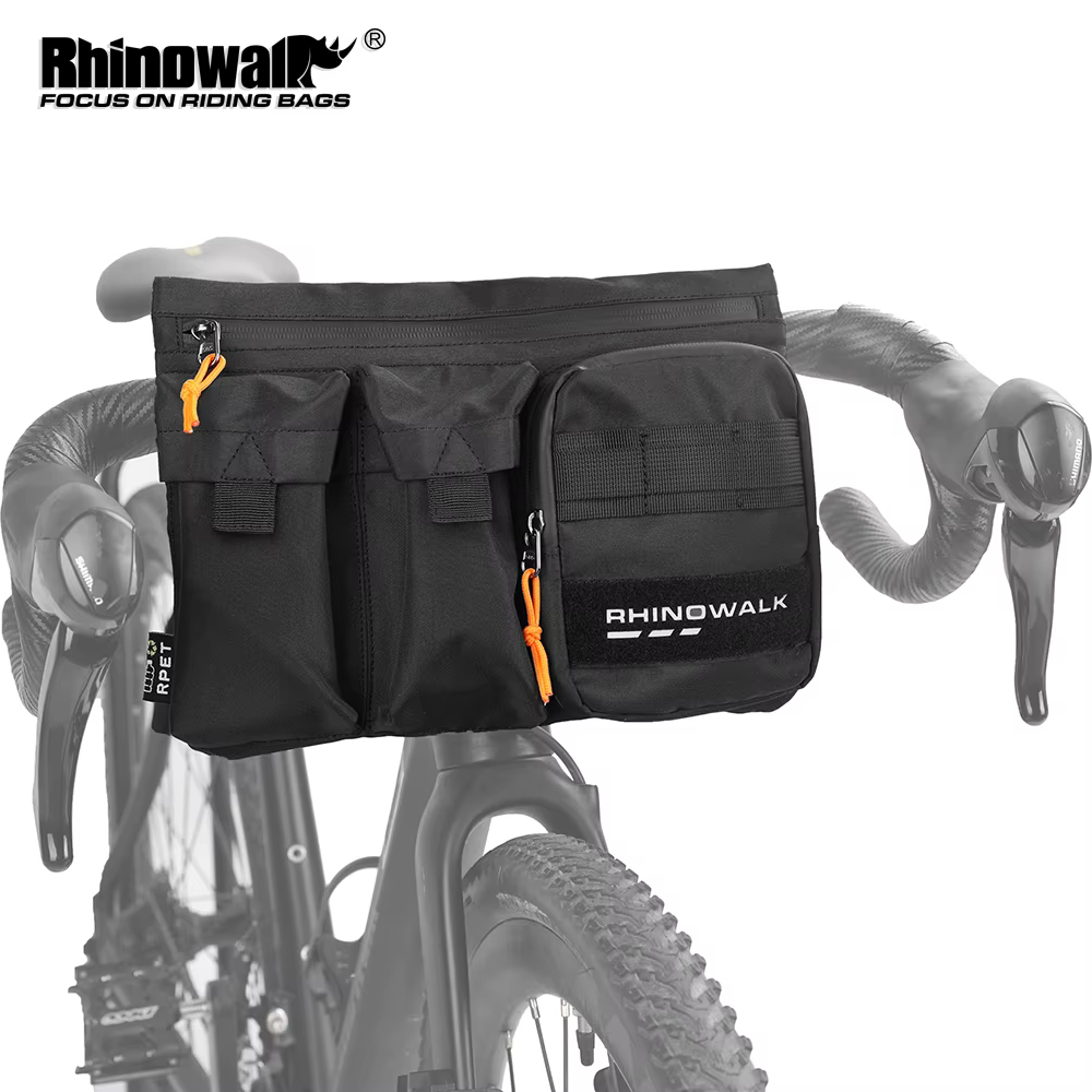 Sacoche de guidon de vélo Rhinowalk 2L grande capacité
