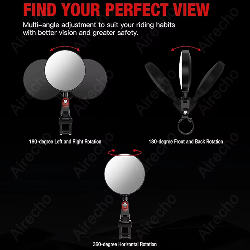 Rétroviseur de scooter pour iScooter tous modèles i9/ix3/i9max/ix4/ix5s/ix7pro/ix8/i10/i9M/F2/F7/W5/W7/W8/W9/A14 réglable