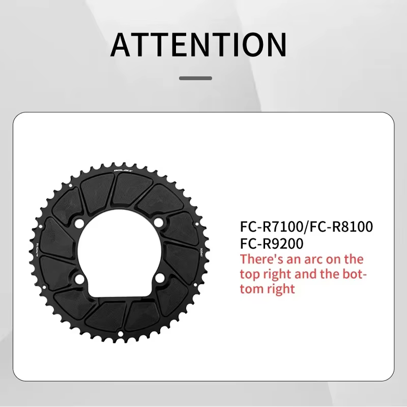 RIRO 110BCD roue à chaîne pour R7100 R8100 R9200 11S 12S plateau de vélo de route 50-34T 52-36T 53-39T 54-40T 110 BCD