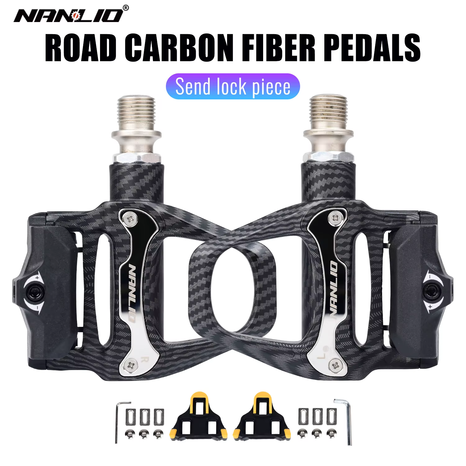 Pédales de vélo de route Nanlio SPD-SL