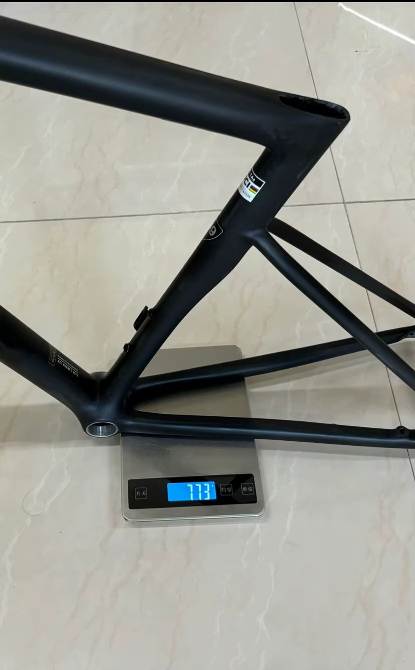 Cadre de Vélo de Route en Fibre de Carbone avec Frein à Disque